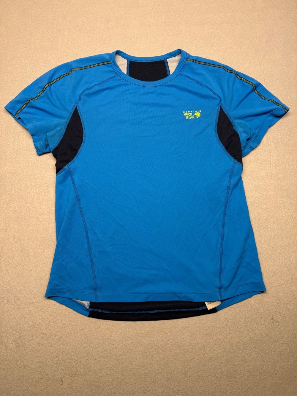Mountain Hardwear Athletic T-Shirt Men's Large Blue